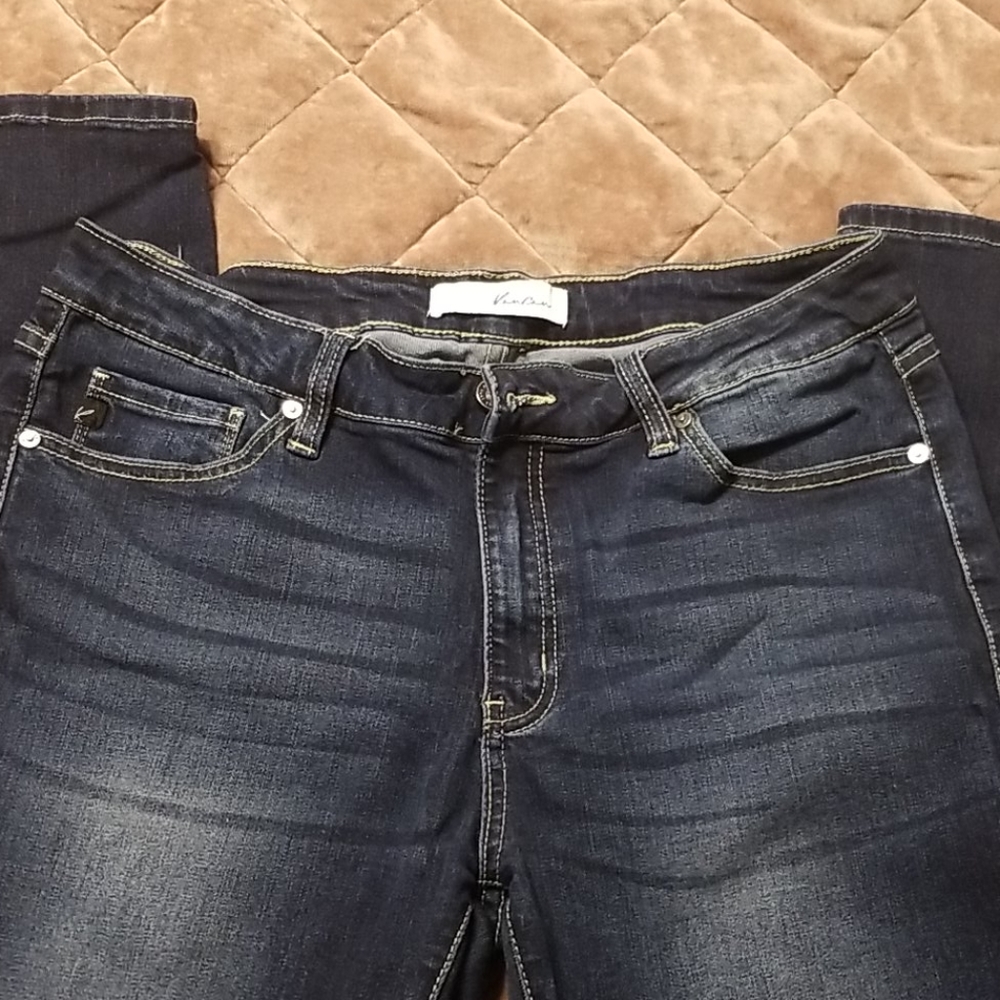 Kancan Dark Wash Skinny Jeans 13/30